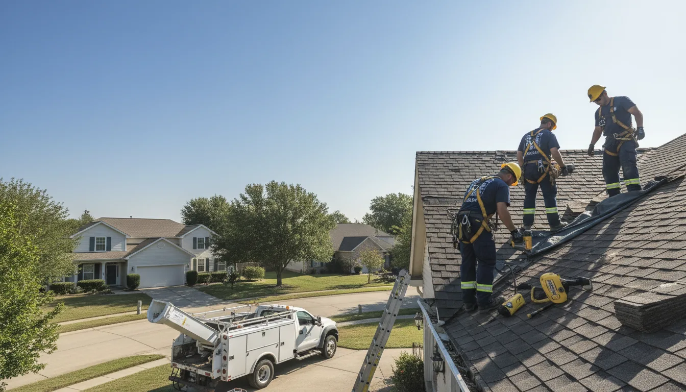 Emergency Roof Repair in Muenster, TX near me